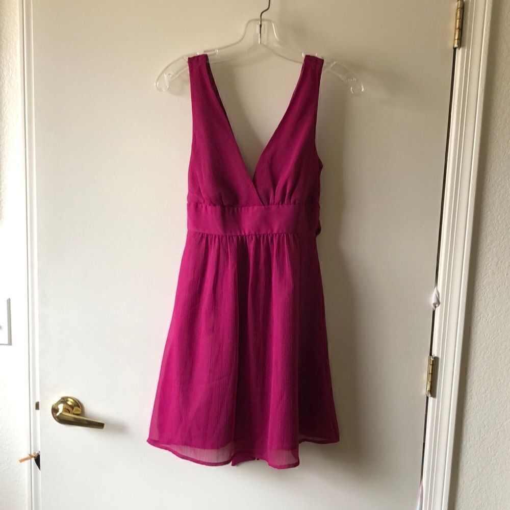 Forever 21 Mini Dress Size S Fuchsia GUC